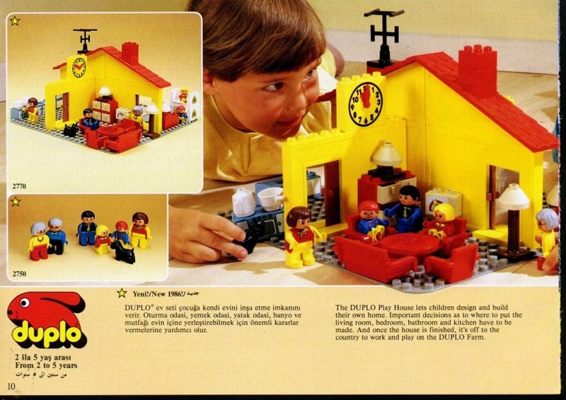 Lego duplo - domeek - rodina - Fotografie . 1
