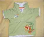 fotka Zelené tričko s límečkem Medvídek PÚ