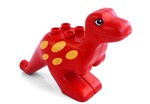 fotka Lego Duplo - tyranosaurus velký červený