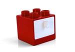 fotka Lego Duplo - skka erven s blou zsuvkou