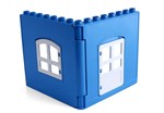 fotka Lego Duplo - stěna kloubová modrá