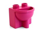 fotka Lego Duplo - umyvadlo růžové