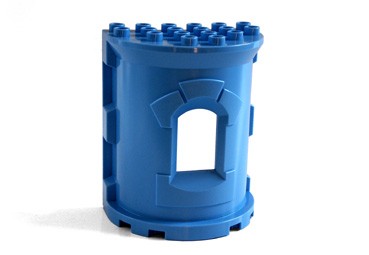 Lego Duplo - stna ve modr svtl - Dm-v modr svtl stna