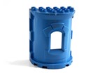 fotka Lego Duplo - stěna věže modrá světlá