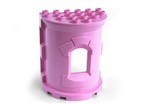fotka Lego Duplo - stěna věže růžová