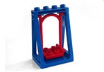 fotka Lego Duplo - houpačka modrá s červeným sedátkem