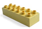 fotka Lego Duplo - kostka 6x2 světležlutá