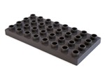 fotka Lego Duplo - podložka 4x8 šedá tmavá