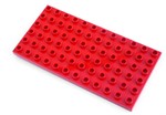 fotka Lego Duplo - podložka 6x12 červená