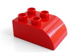 fotka Lego Duplo - tlapka červená