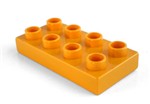 fotka Lego Duplo - traverza 4x2 oranov svtl