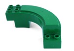 fotka Lego Duplo - díl autodráhy zelený oblouk