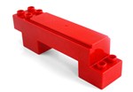 fotka Lego Duplo - díl autodráhy červený rovný