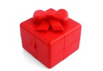 fotka Lego Duplo - dárek červený