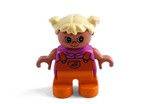 fotka Lego Duplo - holika v oranovch kalhotch