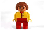 fotka Lego Duplo - maminka ve žlutém saku