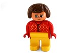 Fotka - Lego Duplo - maminka v ervenm svetru - Panci-FO maminka BT erven svetr tenk sta