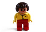 fotka Lego Duplo - maminka v kvítkovém svetru