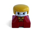 fotka Lego Duplo - panenka červená s mašlí