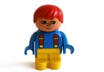 fotka Lego Duplo - kluk v kalhotách na šle