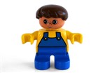 fotka Lego Duplo - kluk ve lutm triku