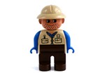 fotka Lego Duplo - cestovatel zarostlý