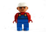 fotka Lego Duplo - dělník v helmě
