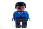 fotka Lego Duplo - tatínek v modrém saku