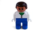 fotka Lego Duplo - tatínek v bílém saku