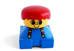fotka Lego Duplo - panáček modrý se šlemi
