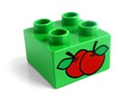 fotka Lego Duplo - potisk 2x2 jablka