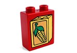 Fotka - Lego Duplo - potisk kukuin mouka - Potisky-mal vysok erven kukuice mouka