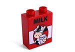fotka Lego Duplo - potisk kravička s mlékem