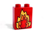 fotka Lego Duplo - potisk oheň