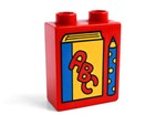 fotka Lego Duplo - potisk slabikář