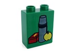 Fotka - Lego Duplo - potisk termoska - Potisky-mal vysok zelen termoska