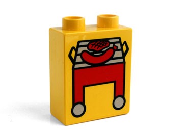 Lego Duplo - potisk gril svtl - Potisky-mal vysok lut gril svtl