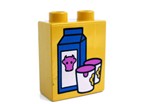 fotka Lego Duplo - potisk mléko