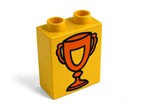 fotka Lego Duplo - potisk pohár žlutý