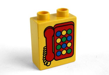 Lego Duplo - potisk telefon nstnn - Potisky-mal vysok lut telefon nstnn