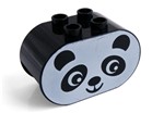 fotka Lego Duplo - potisk oválný panda