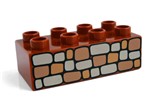 fotka Lego Duplo - potisk kámen střední