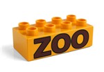 fotka Lego Duplo - potisk střední ZOO