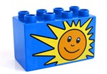 fotka Lego Duplo - potisk velký sluníčko