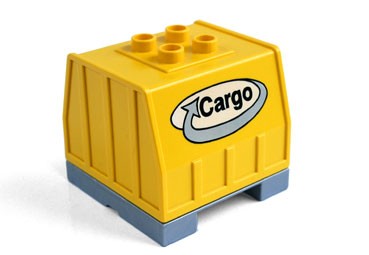 Lego Duplo - kontejner lut - Vlaky-kontejner lut intelli