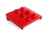 fotka Lego Duplo - střecha kabinky červená