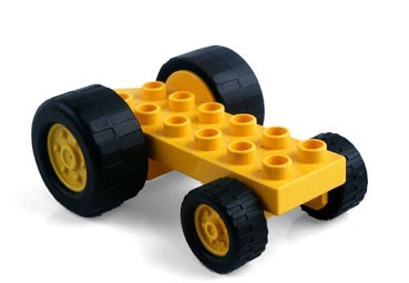 Lego Duplo - podvozek lut Ba - Vozidla-Boek Ba podvozek