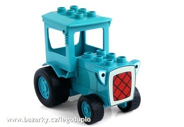 Lego Duplo - traktor Va - Vozidla-Boek Va
