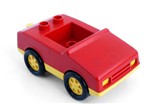 fotka Lego Duplo - auto osobní červené