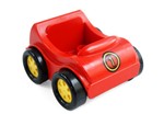 fotka Lego Duplo - auto závodní červené